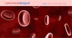 Desktop Screenshot of laboratorija-beograd.co.rs